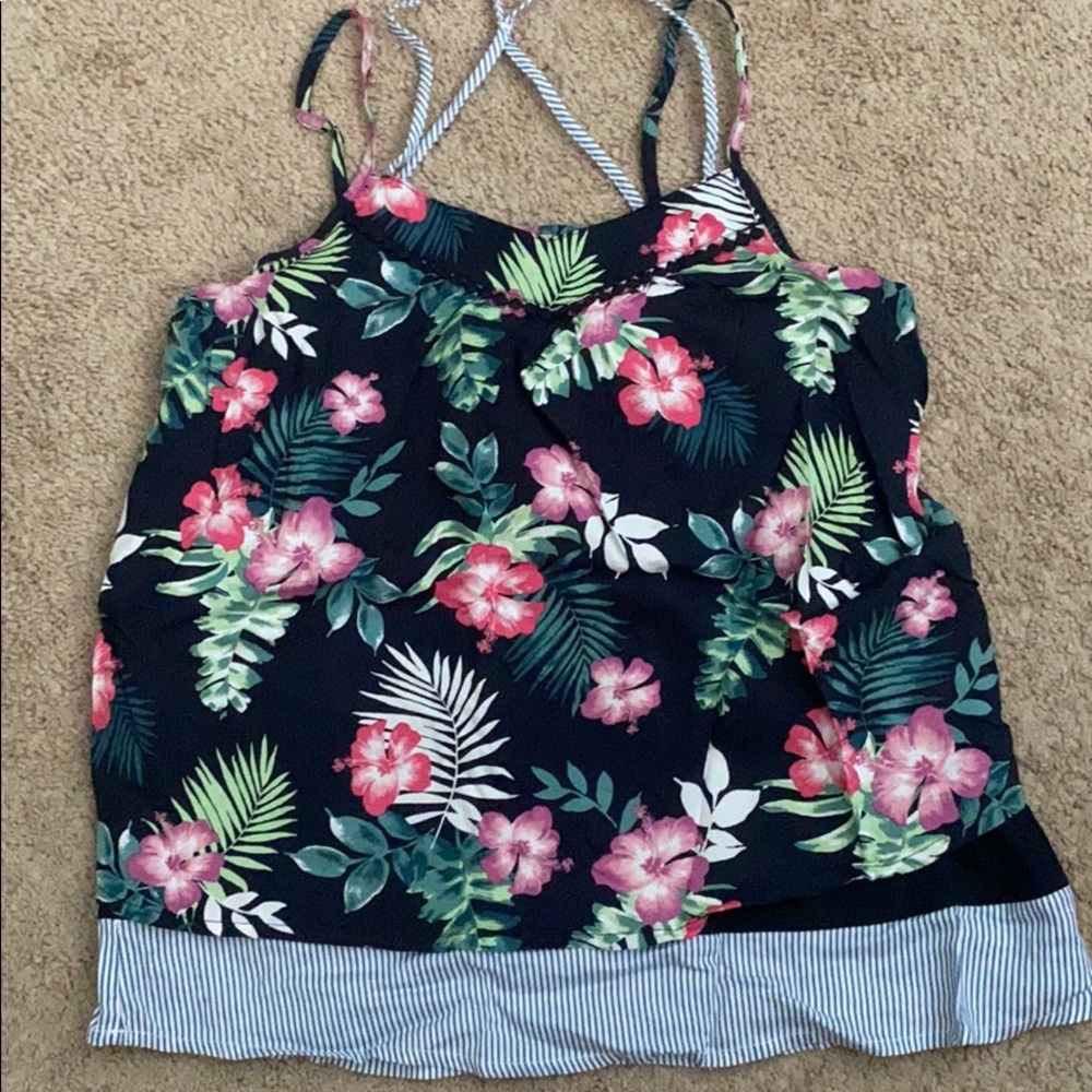 Girls abercrombie tank top